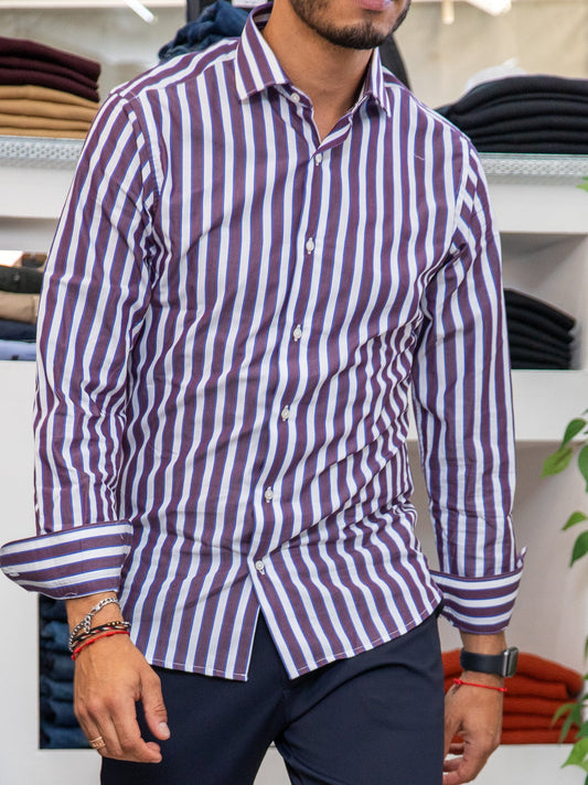CAMICIA SLIM387B100318