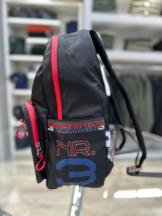 ZAINO 55679 BLACK RED