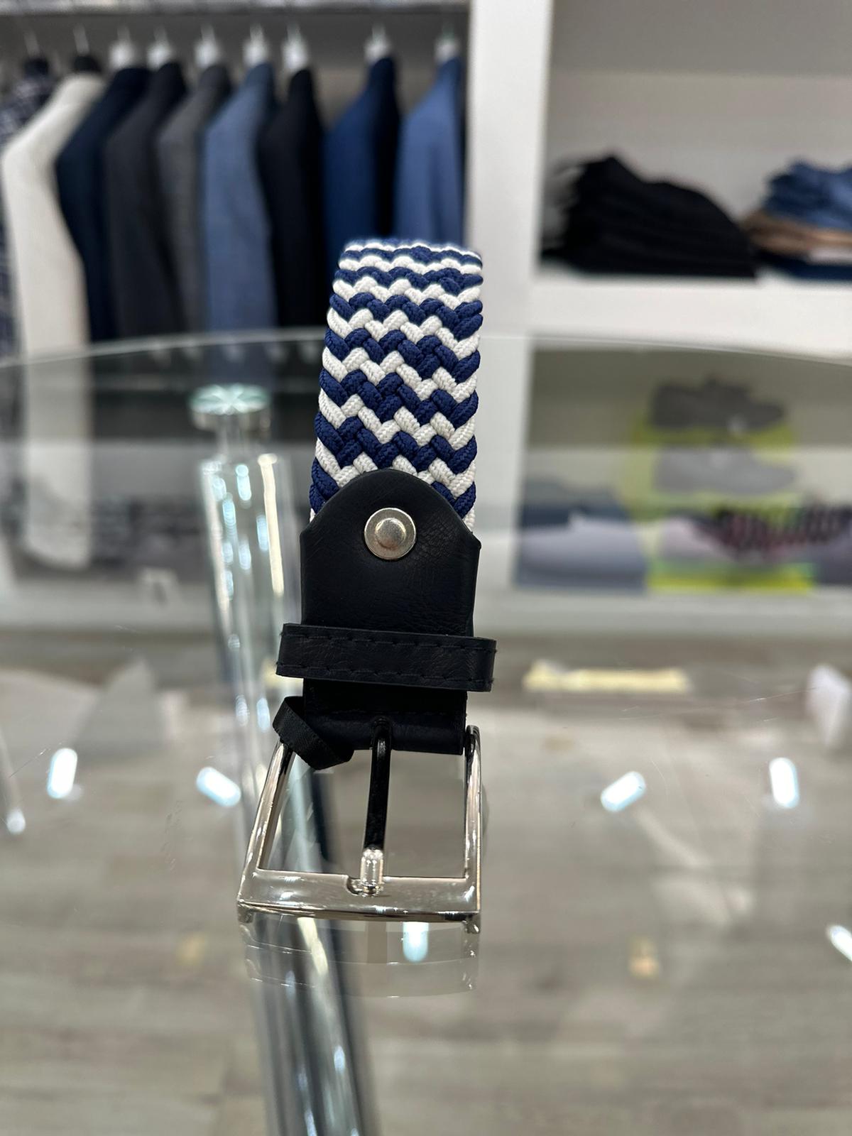 CINTURA 332 WHITE NAVY