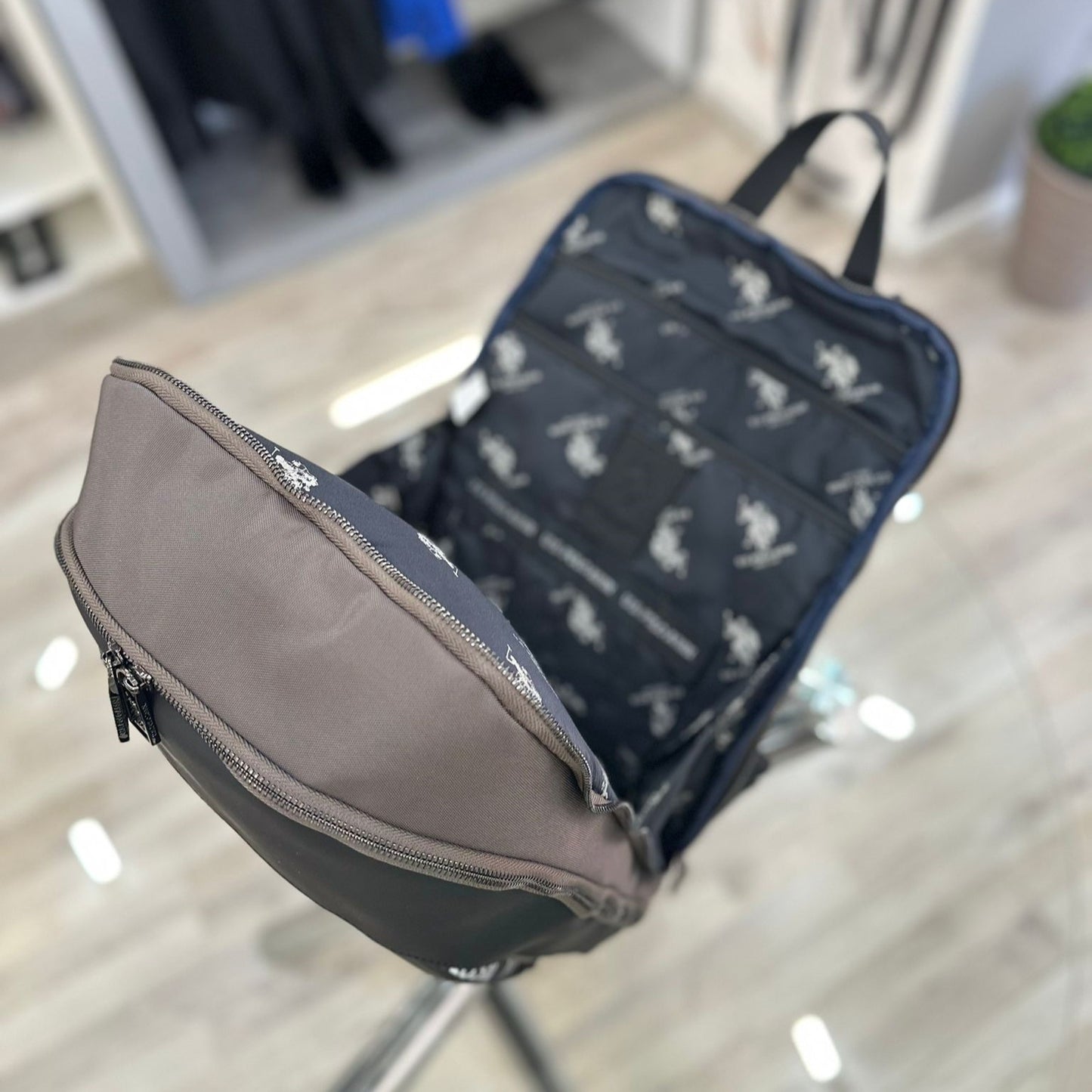 ZAINO OLIVER 6257 BLACK GREY