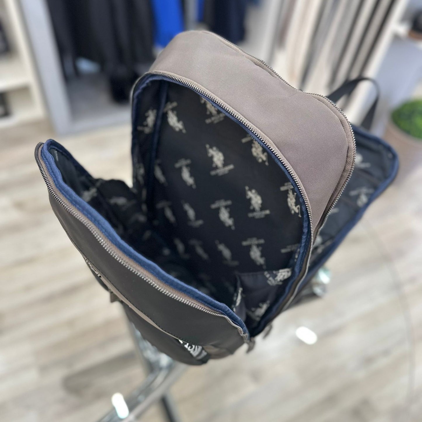 ZAINO OLIVER 6257 BLACK GREY