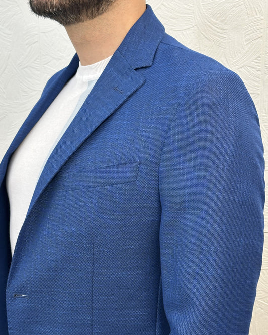 GIACCA SLIM " GG214 PP27 42" BLUETTE