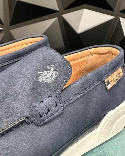 SCARPA SLIPON ALONSO BLU