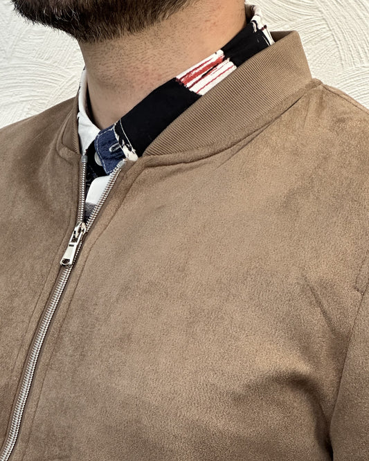 GIUBBINO CHIODO 5670 BISCOTTO