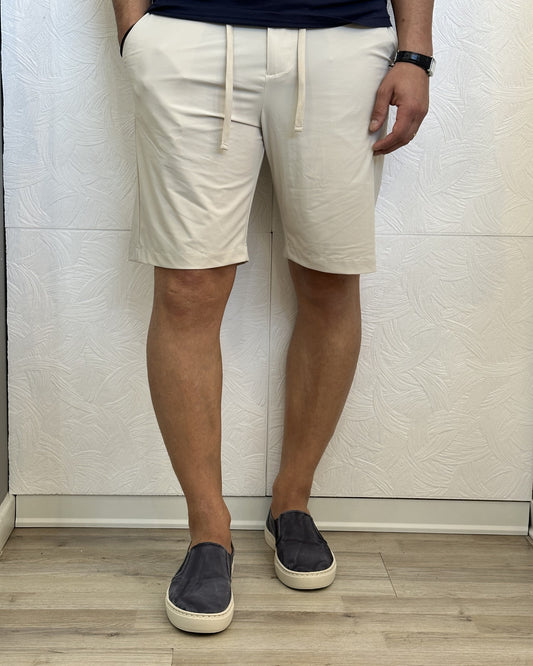 BERMUDA JOGGER " C556" BEIGE