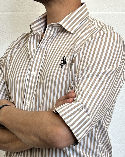 CAMICIA M.CORTA "BIGG 106003" TORTORA