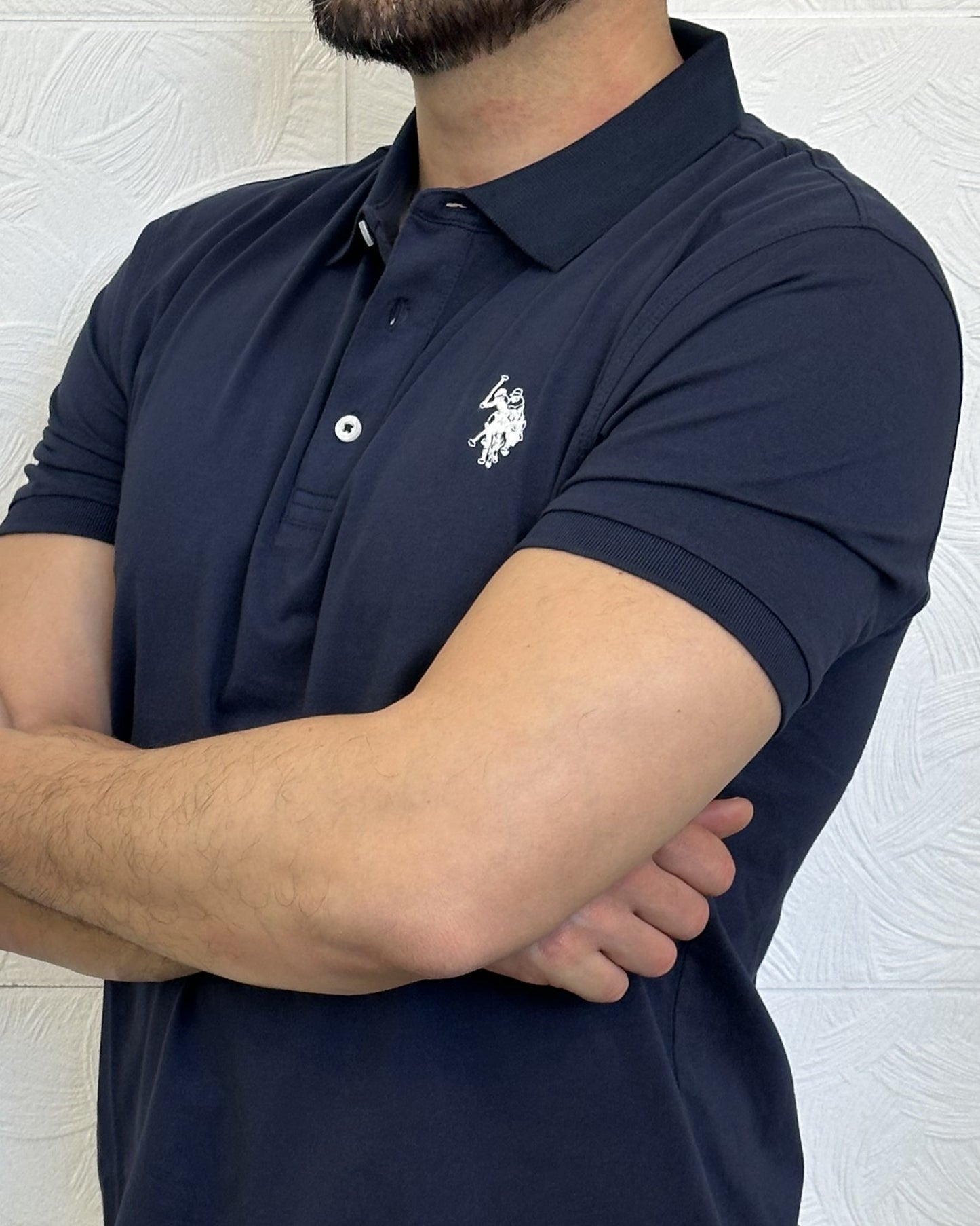 POLO M.CORTA "ARN 43197" BLU
