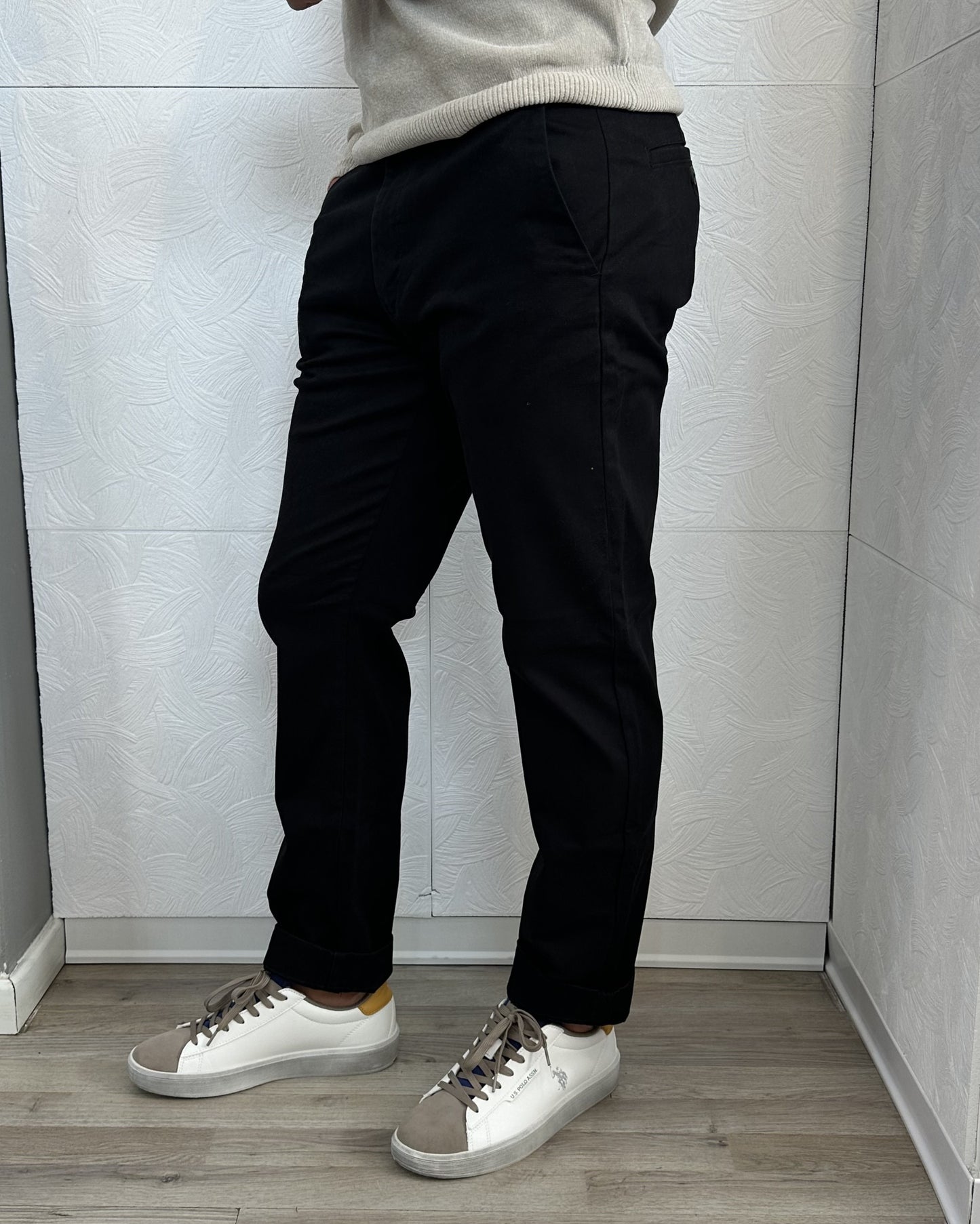 PANTALONE CHINO " PSI 1869H" NERO