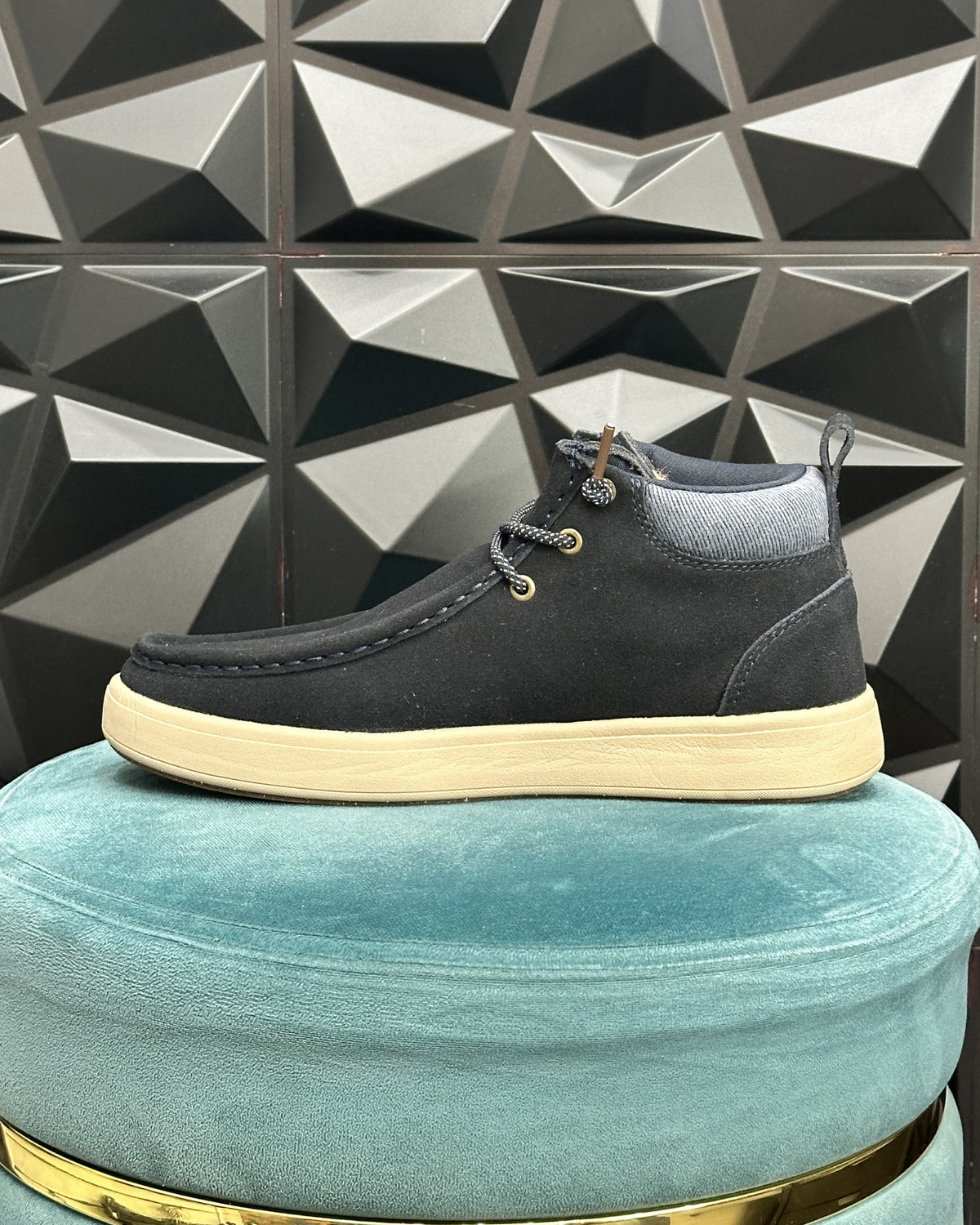SCARPA POLACCHINA "8451" BLU MARINO