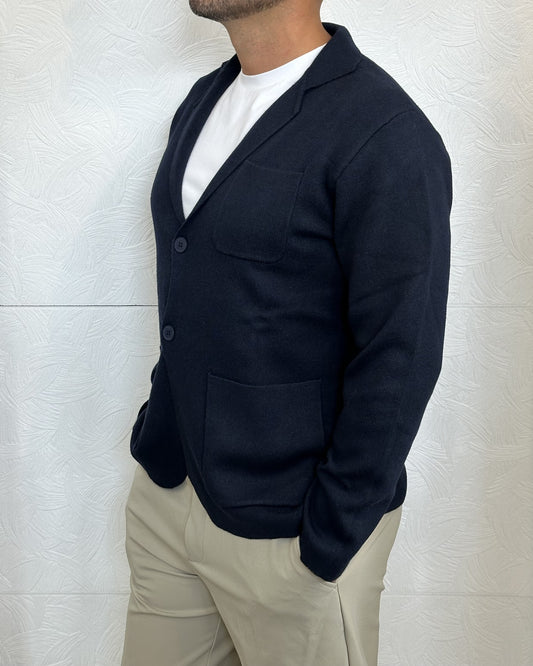 CARDIGAN GIACCA " UGF 4037" BLU