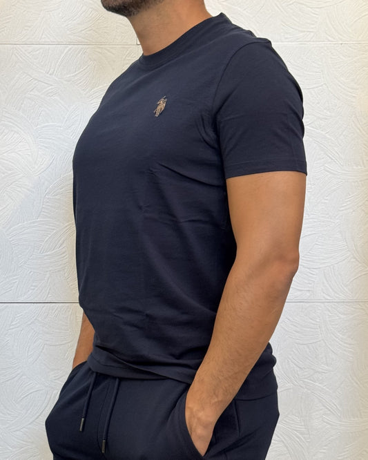 T-SHIRT M.CORTA " LUCA 154013" BLU
