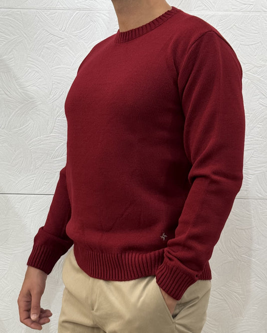 MAGLIA GIROCOLLO " MAAG" ROSSA