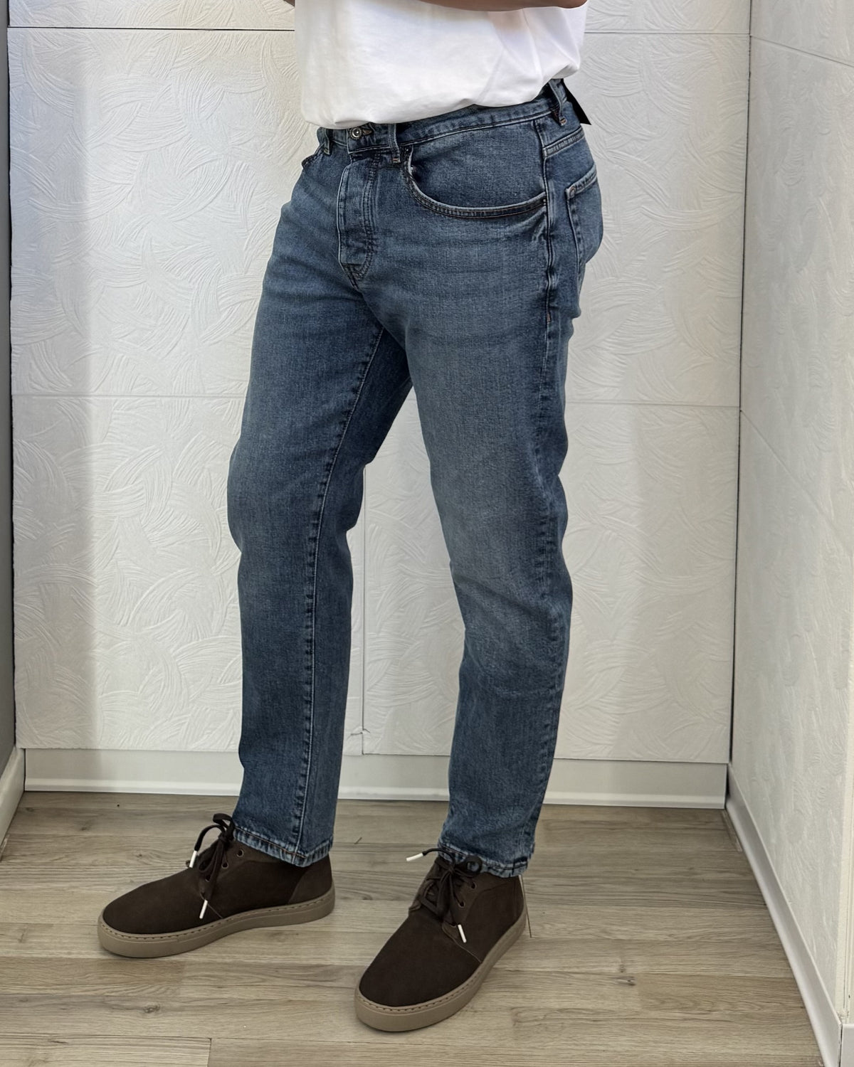 JEANS TAPERED FIT " PJI 1860" DENIM