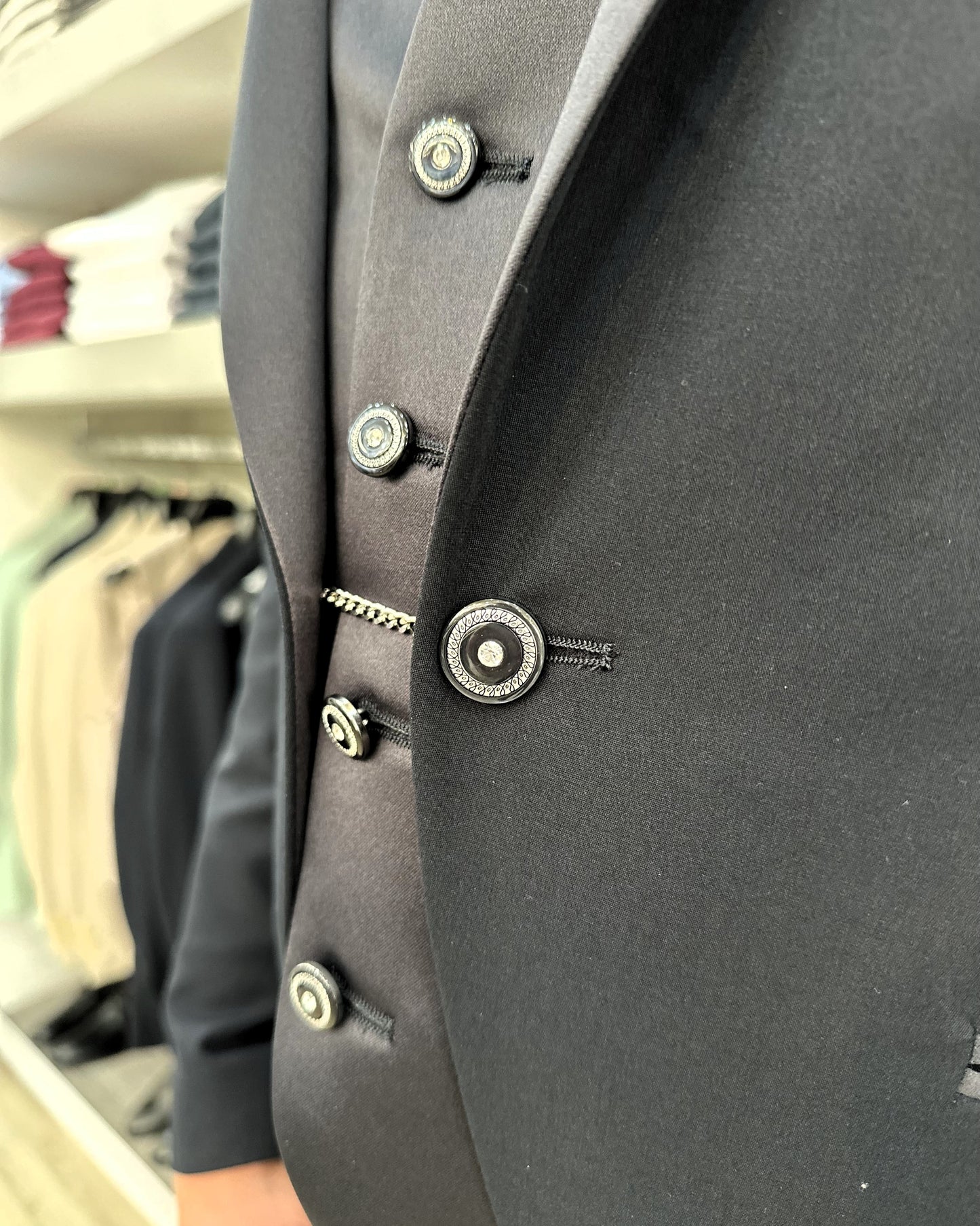 ABITO SPOSO CESA P017 04 NAVY