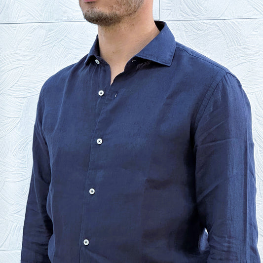 CAMICIA ASC NISIDA38 LINO PXT23