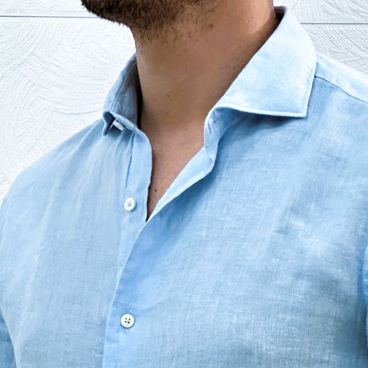 CAMICIA ASC NISIDA38 LINO PXT18