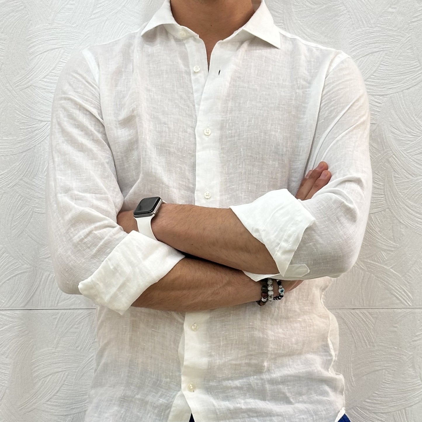 CAMICIA ASC NISIDA38 LINO PXT17