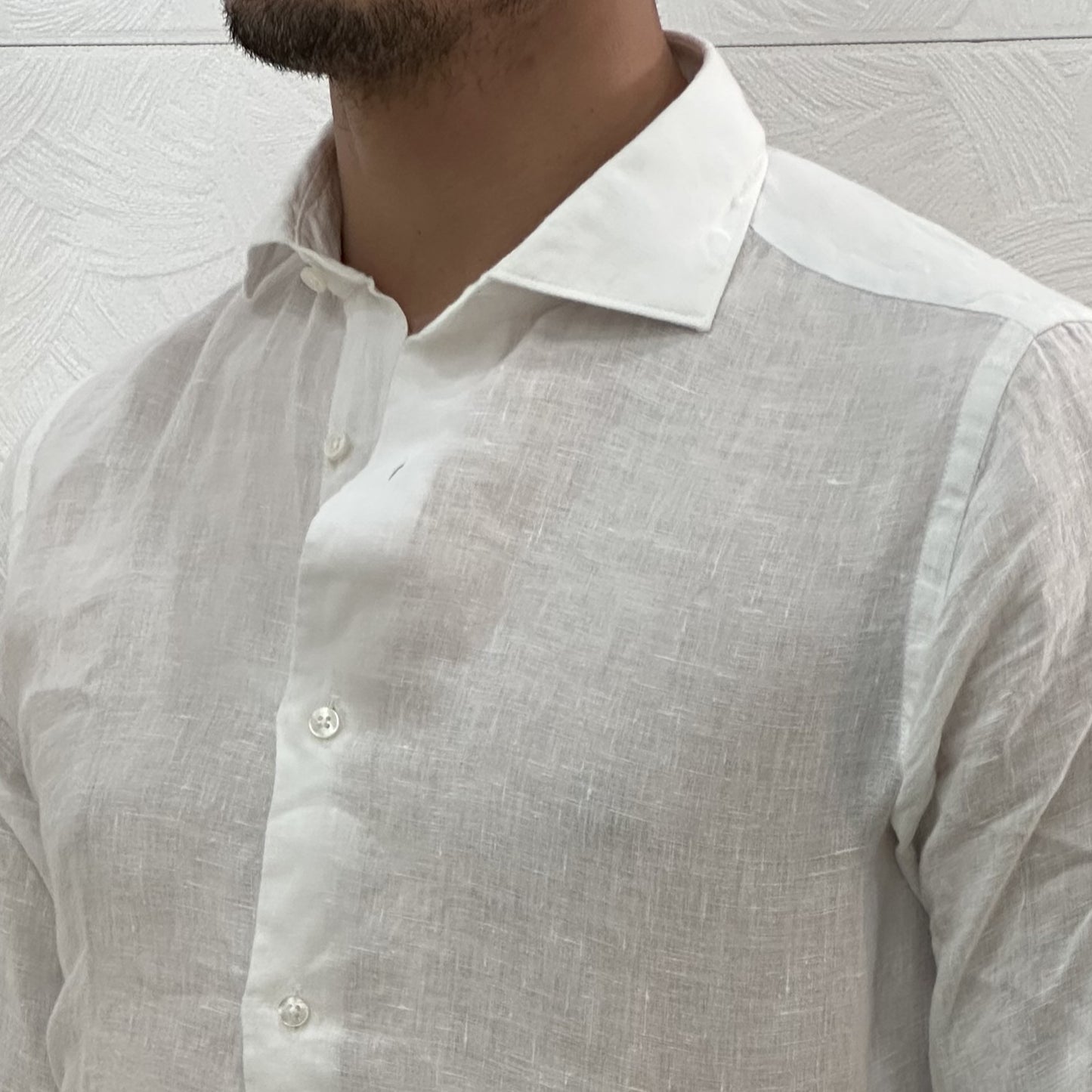 CAMICIA ASC NISIDA38 LINO PXT17