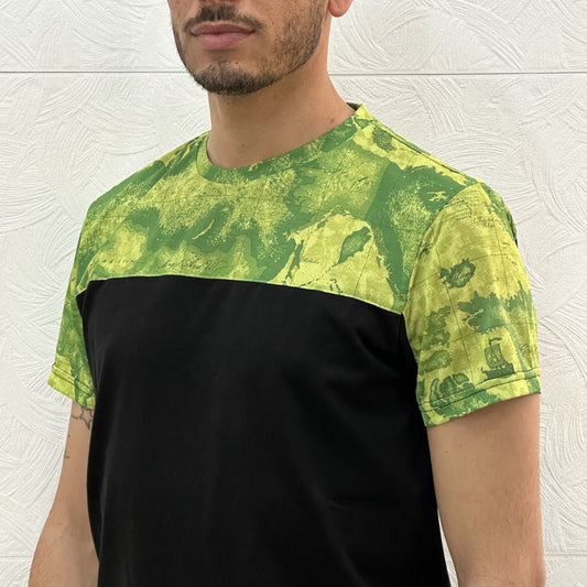 T-SHIRT M.CORTA T042 1764 GEO BALI