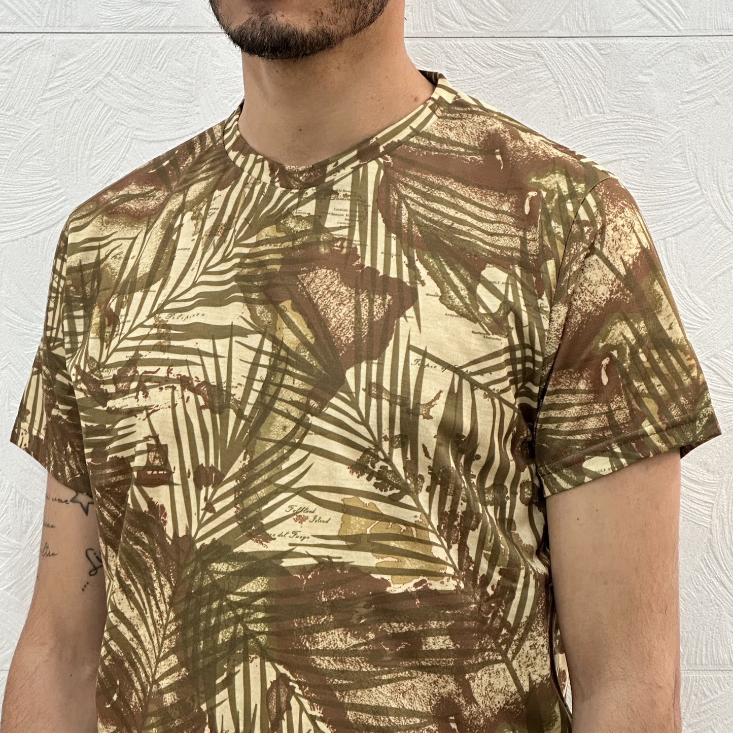 T-SHIRT T032 1763 JUNGLE GEO