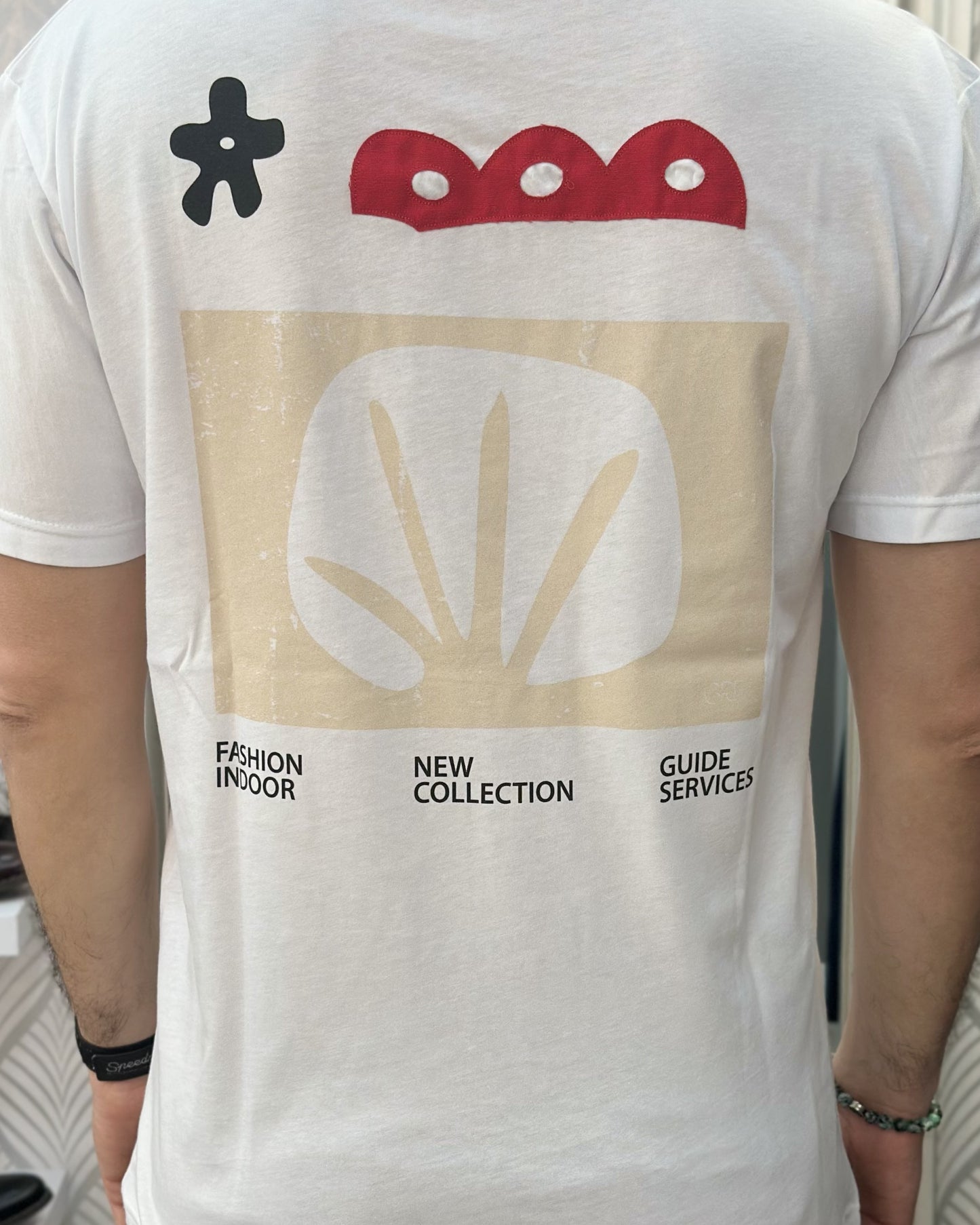 T-SHIRT RETRO UGP 4371 WHITE