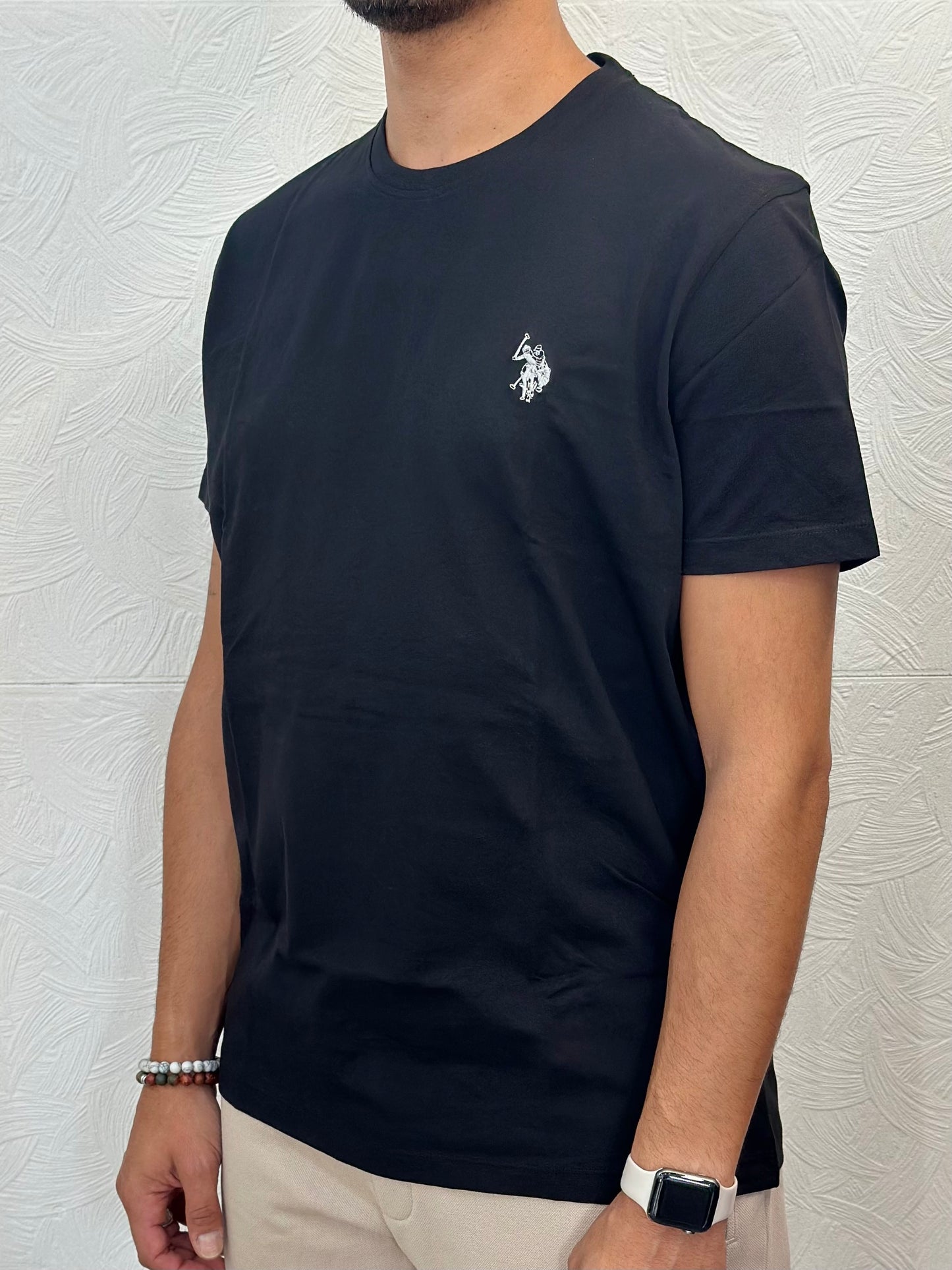 T-SHIRT M.CORTA " LUCA 154008" NERA