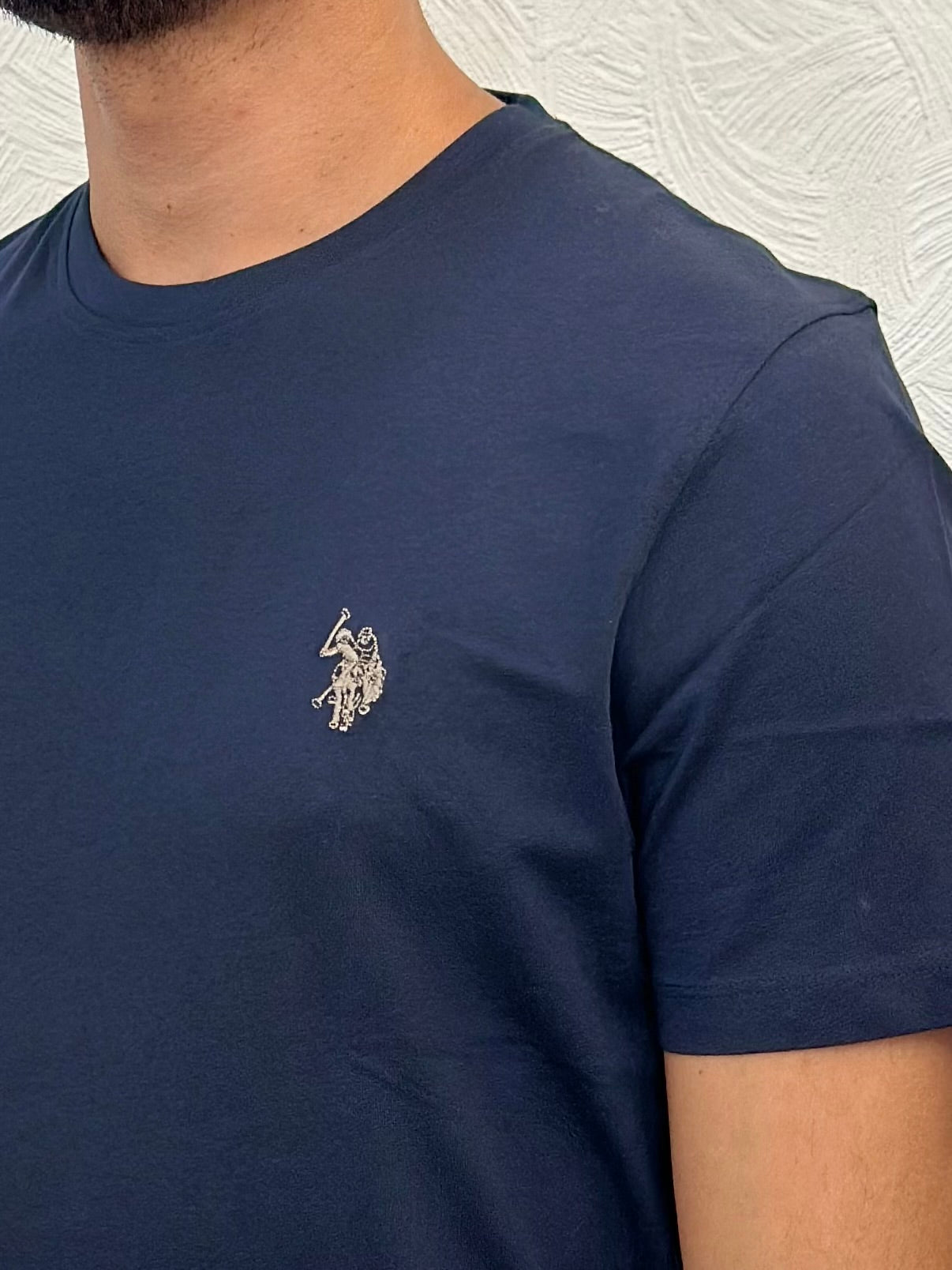T-SHIRT M.CORTA " LUCA 154008" NAVY