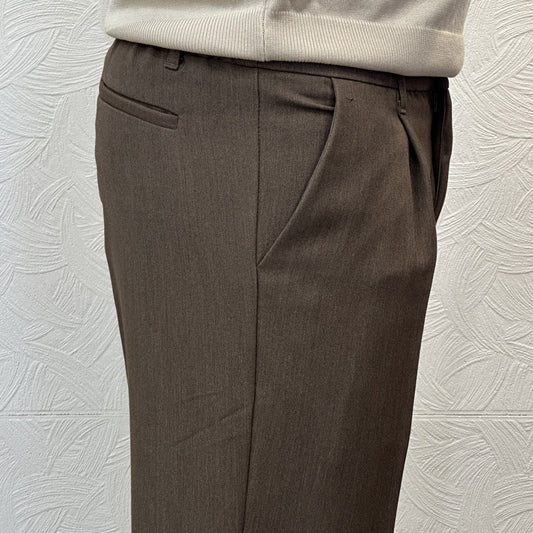 PANTALONE CAPRI " 033331" MORO