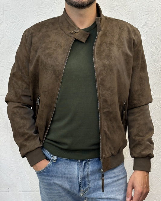 GIUBBOTTO CHIODO " JM PAFI" BROWN