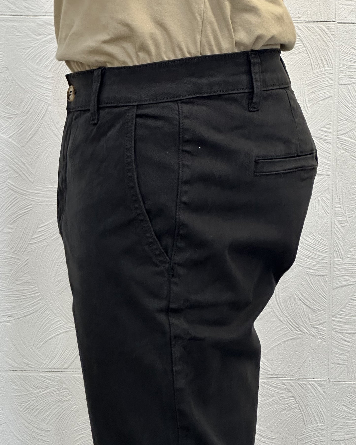 PANTALONE GABARDINE " UGP 3750" NERO