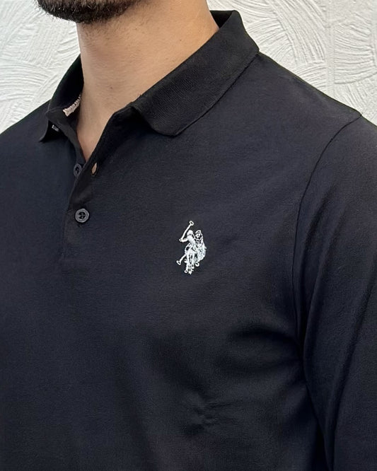 POLO M.LUNGA RILEY 177012 NERA