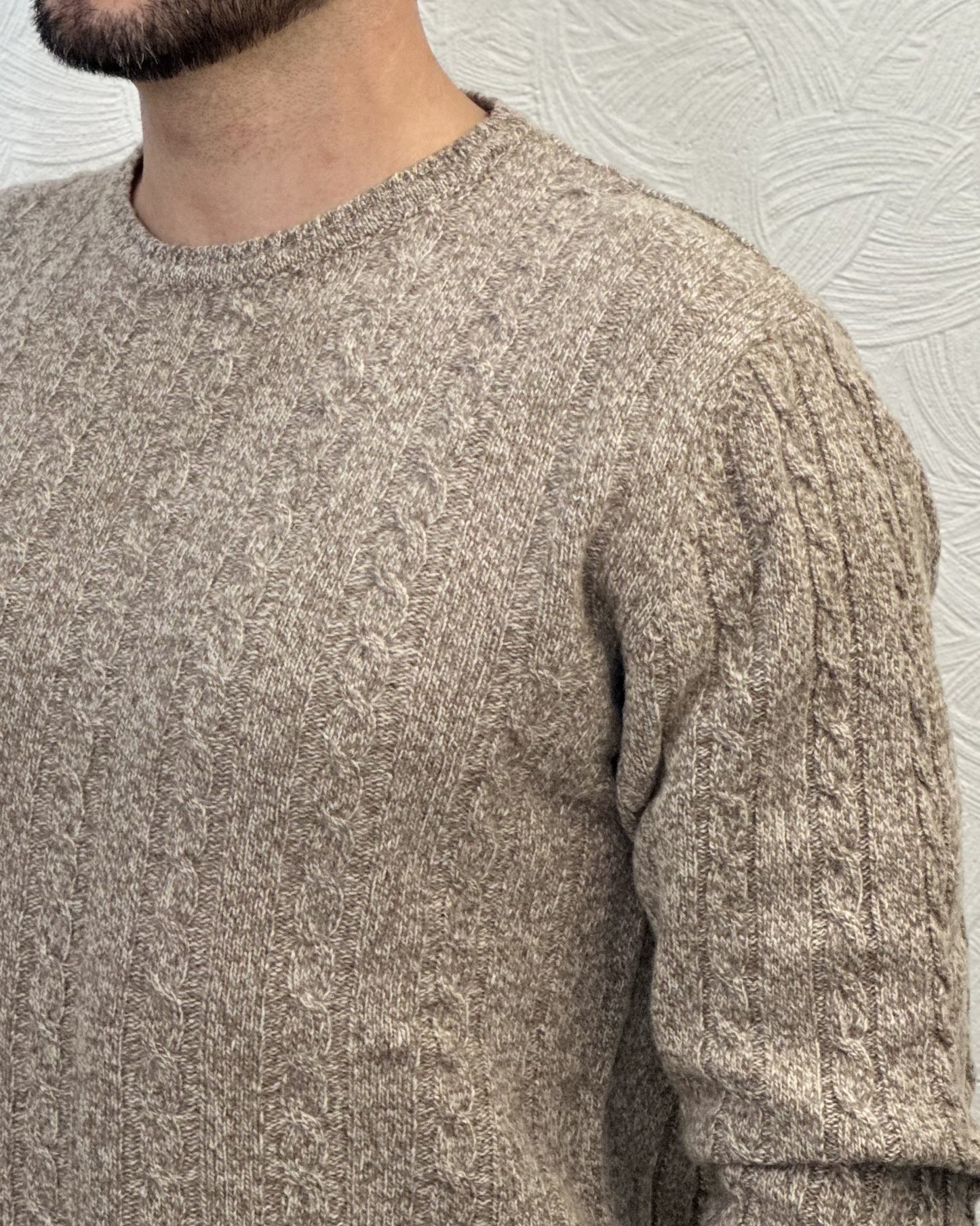 MAGLIA GIROCOLLO 5014 CAMEL
