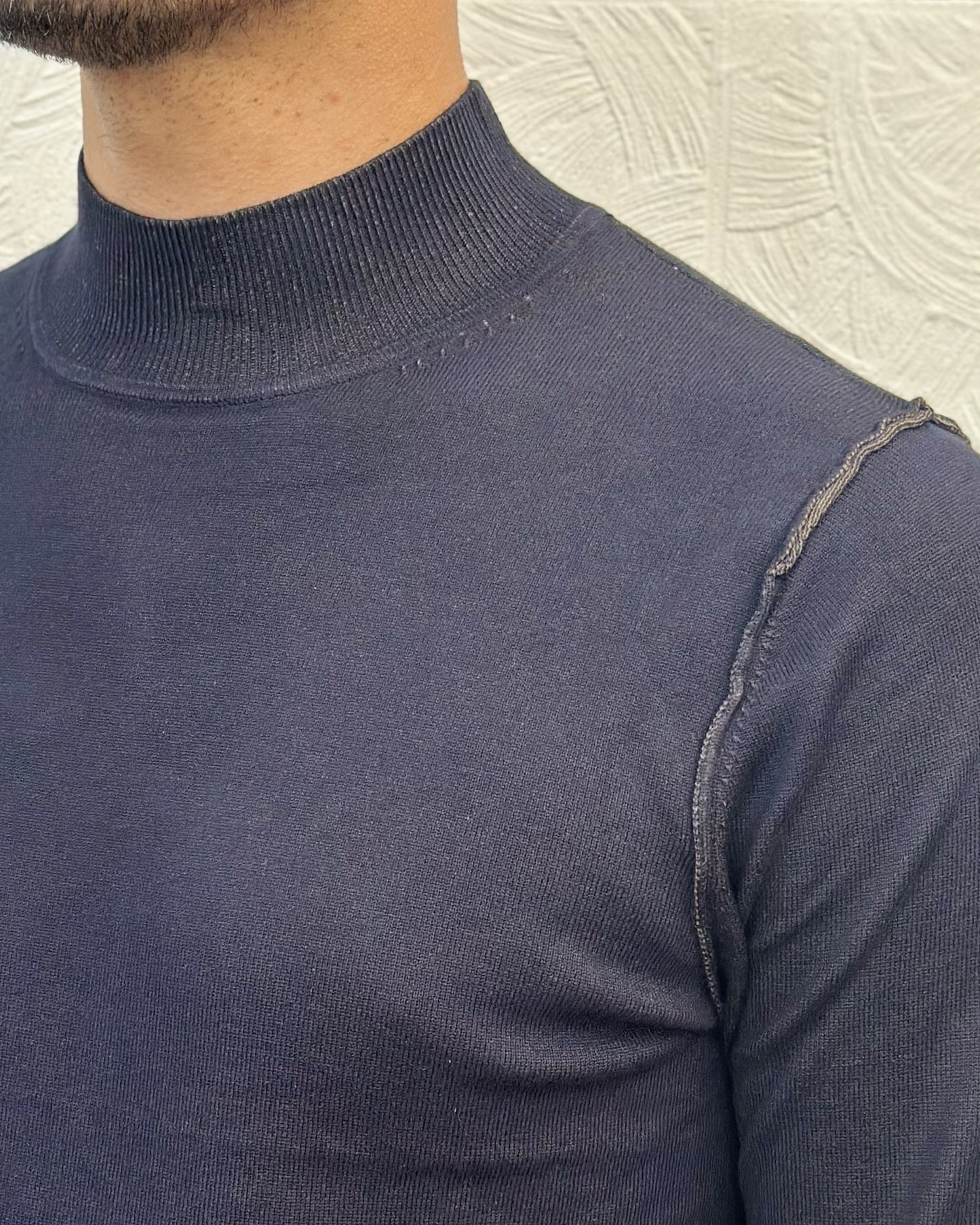 MAGLIA LUPETTO C591 NAVY