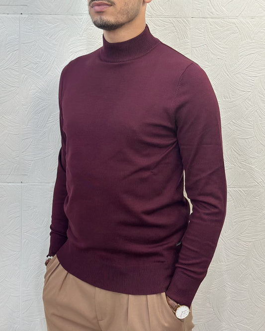 MAGLIA LUPETTO UGF 3602 BORDEAUX