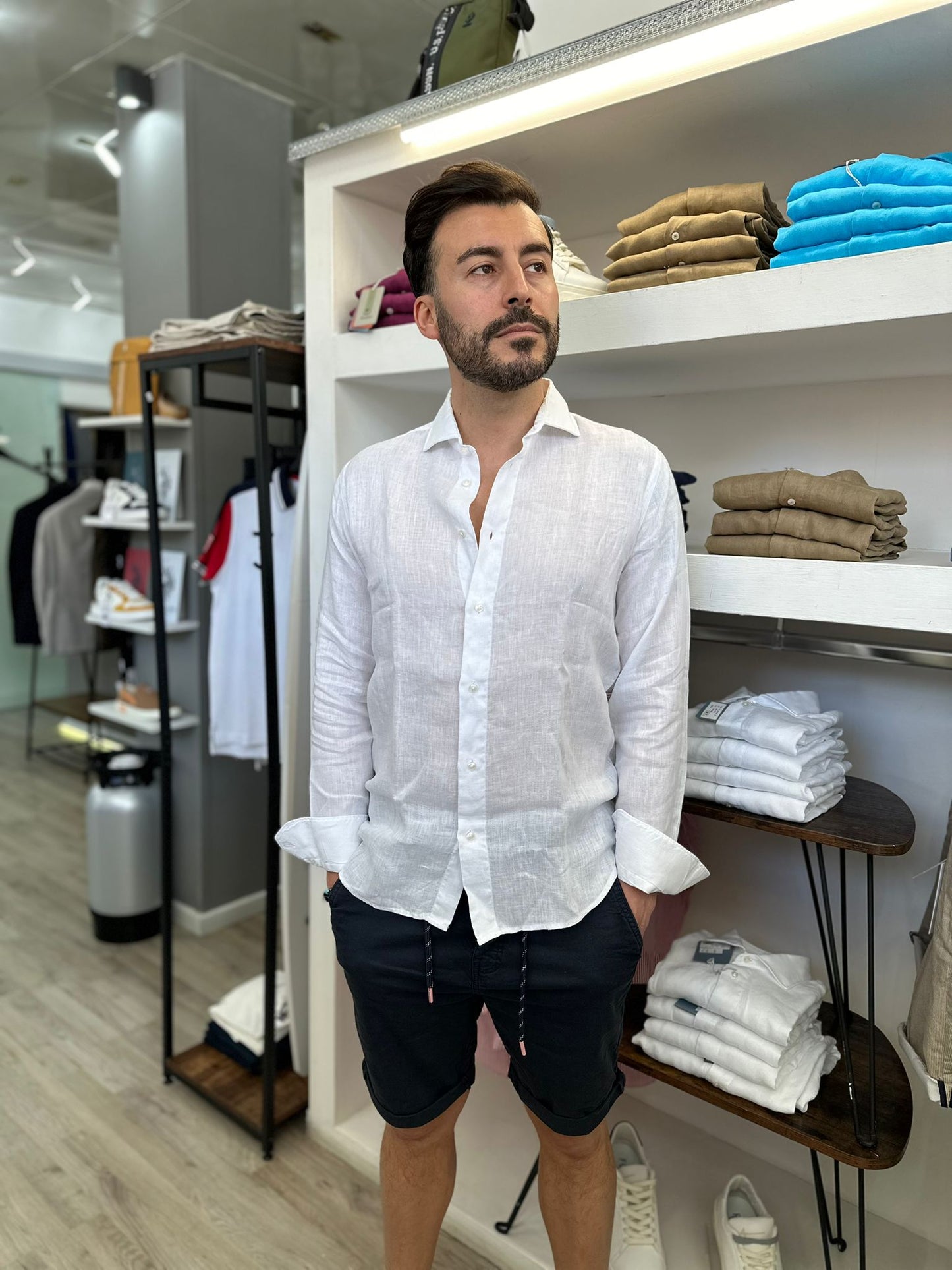 CAMICIA ASC NISIDA38 LINOPXT1