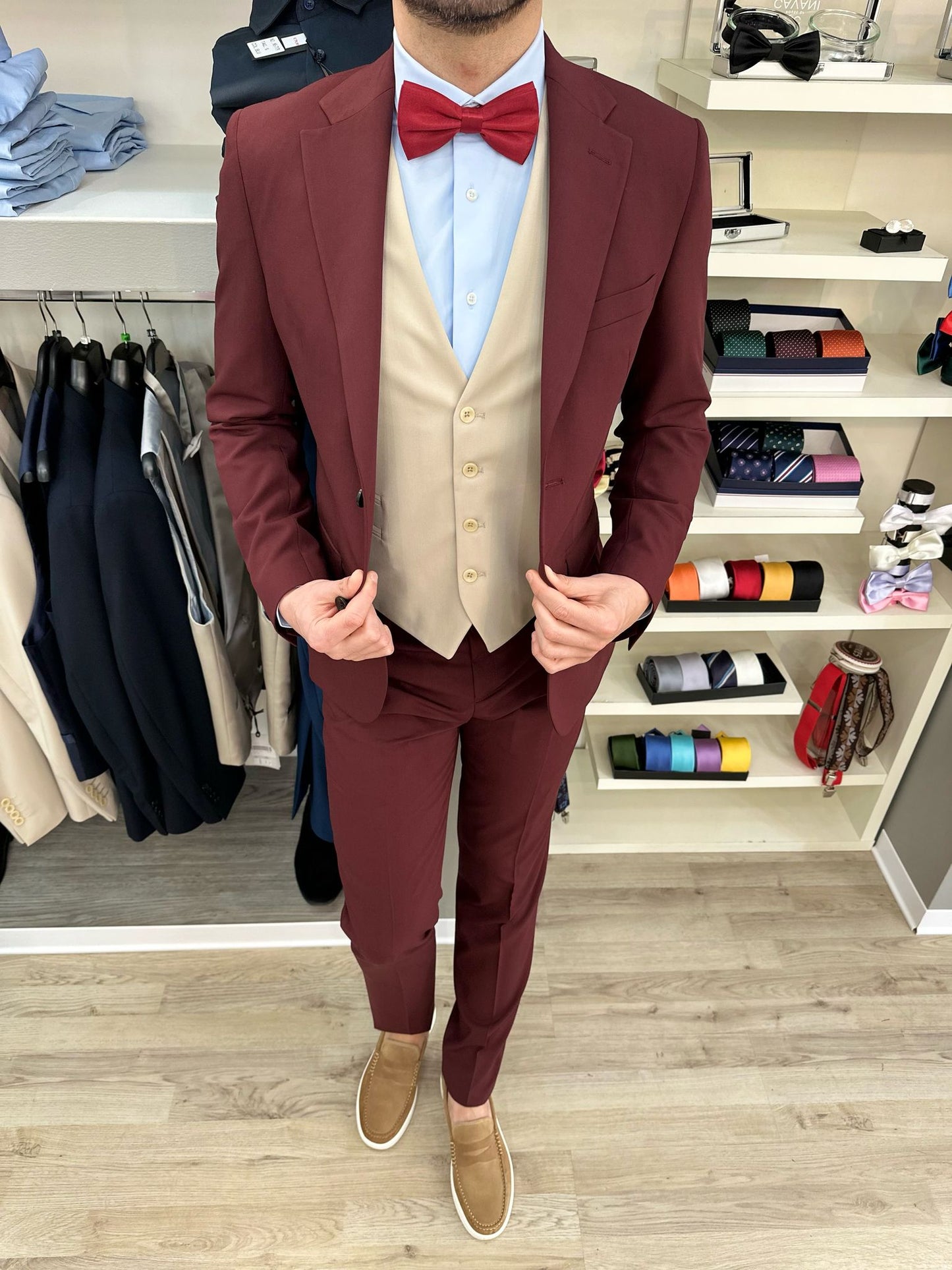 ABITO A300 P017 08 BORDEAUX