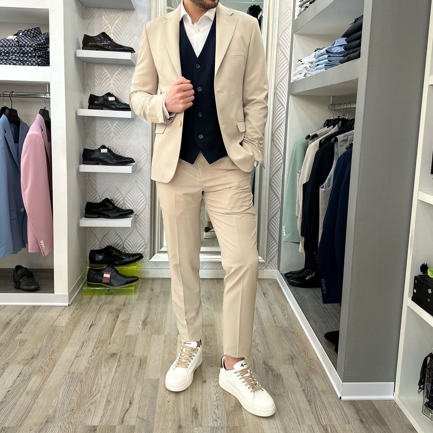 ABITO A300 P017 52 BEIGE