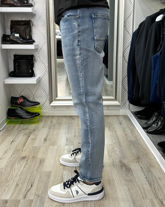 JEANS CARROT "UGP 4053" DENIM