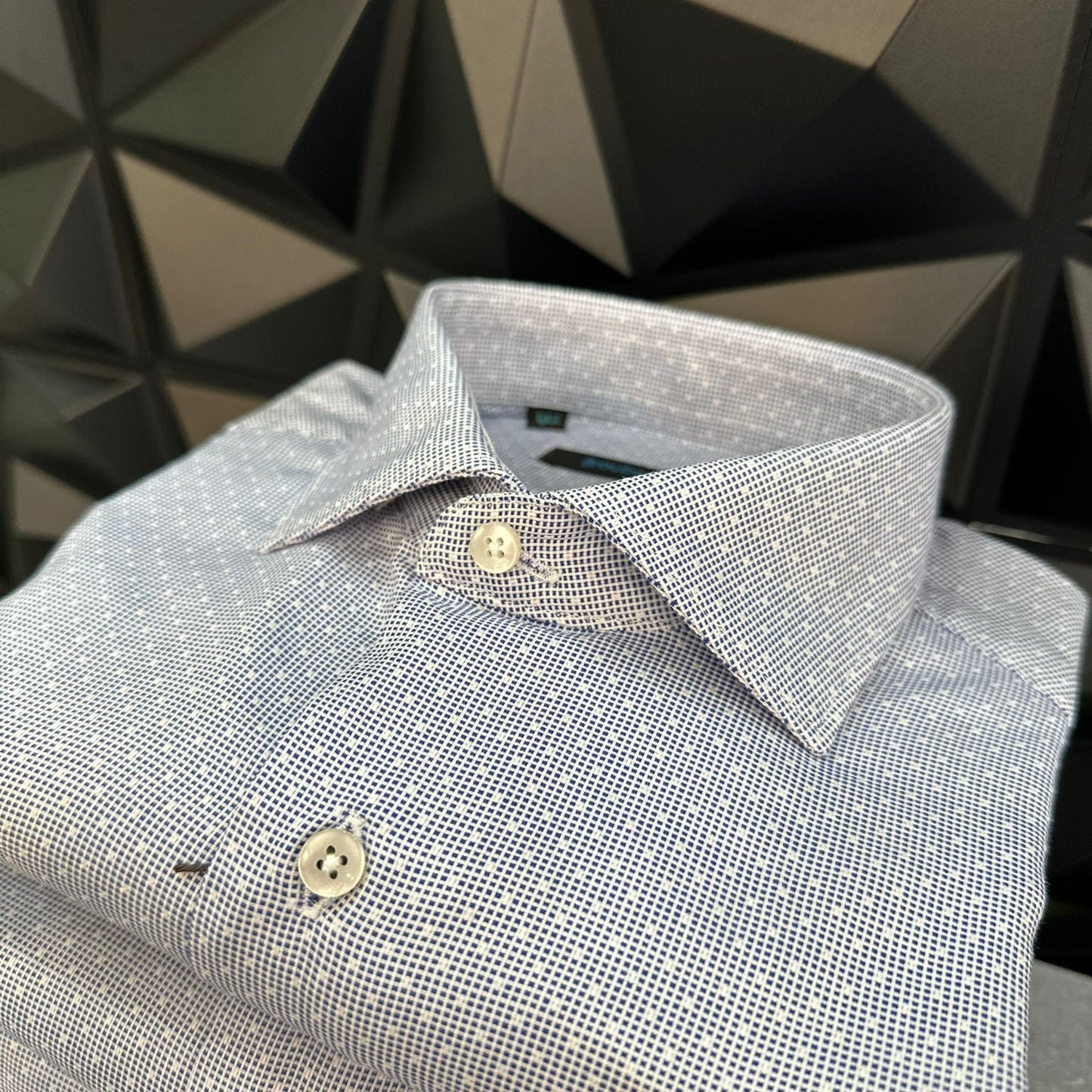 CAMICIA SLIM387 QCLAX 1805 BLU
