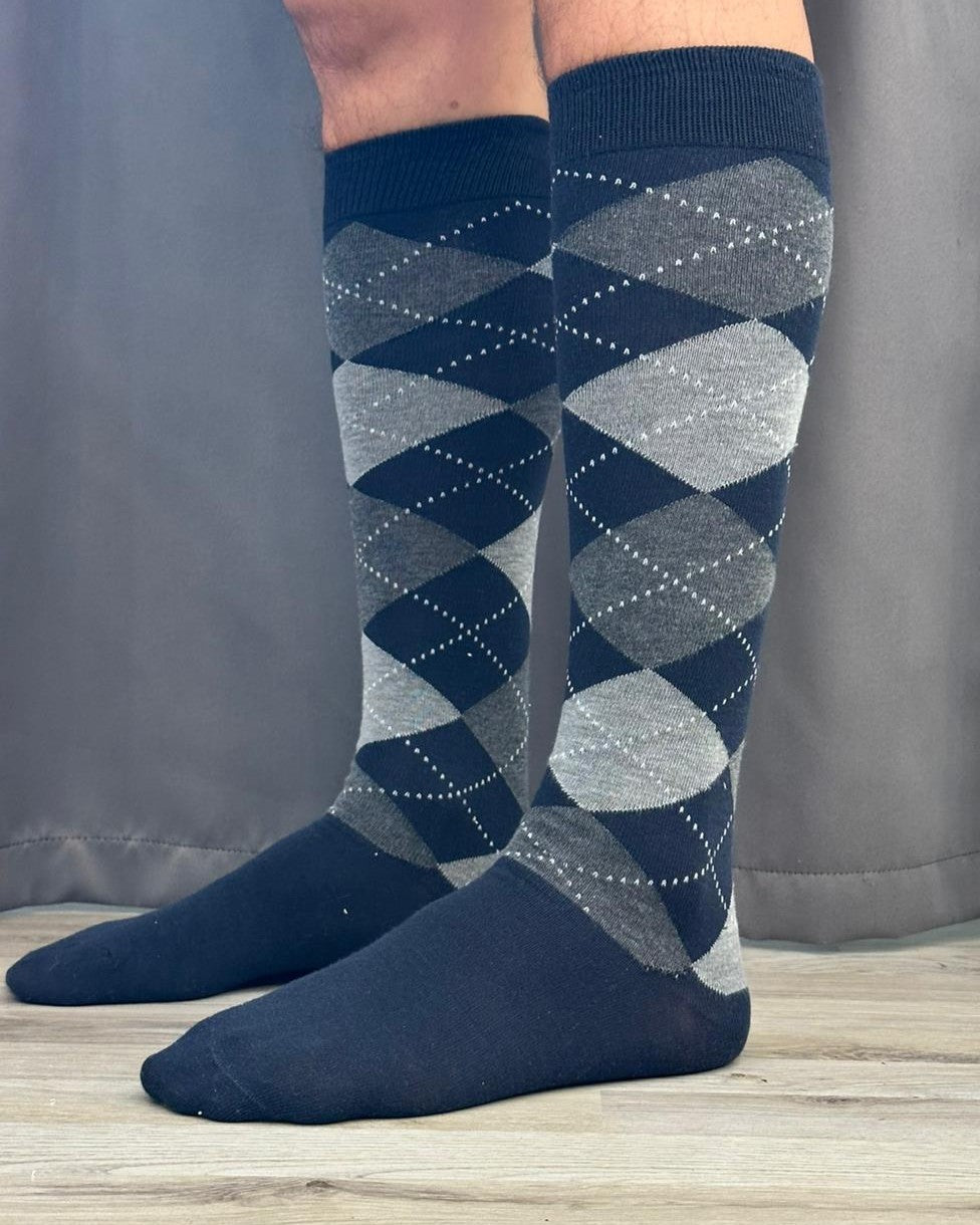 CALZA ROMBI 5565 NAVY