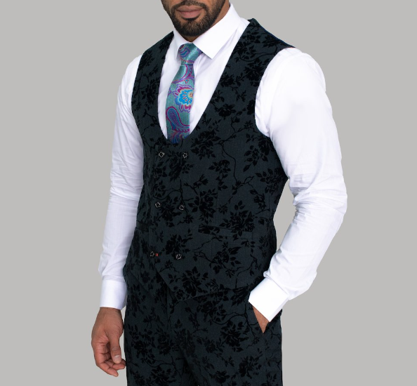 GILET GEORGI BLACK