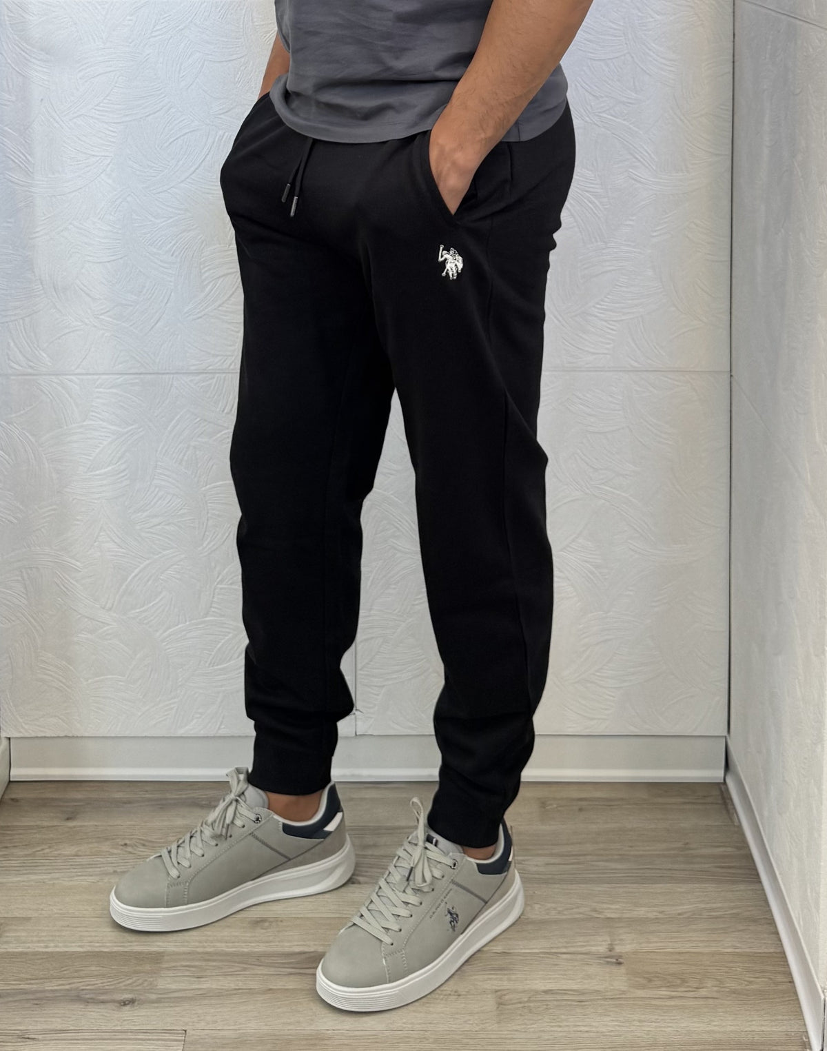 PANTALONE TUTA " OTTO 115007/8" NERO