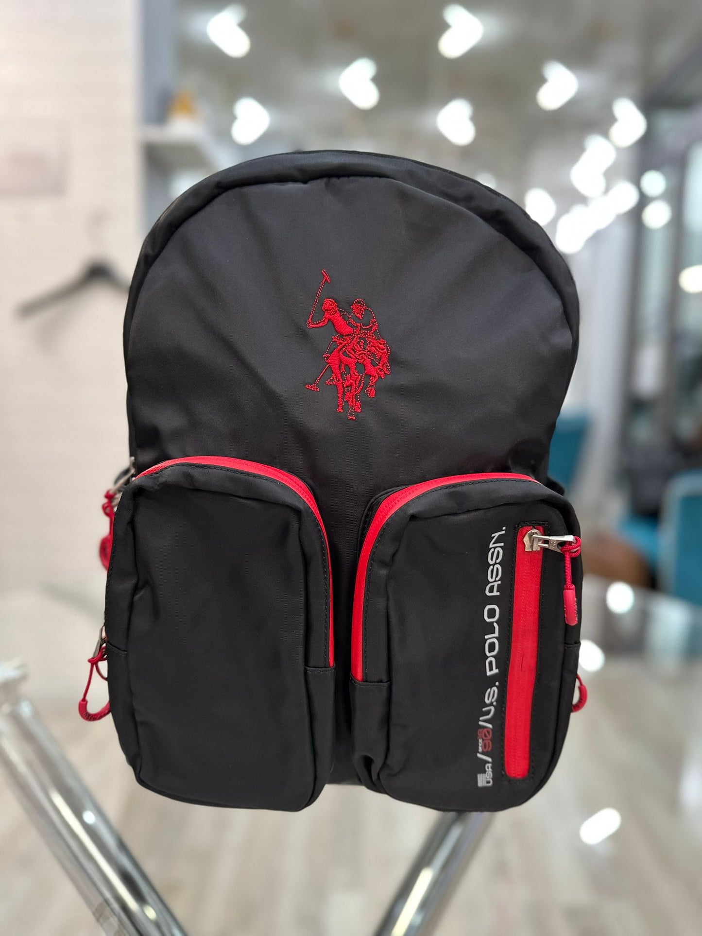 ZAINO 55679 BLACK RED