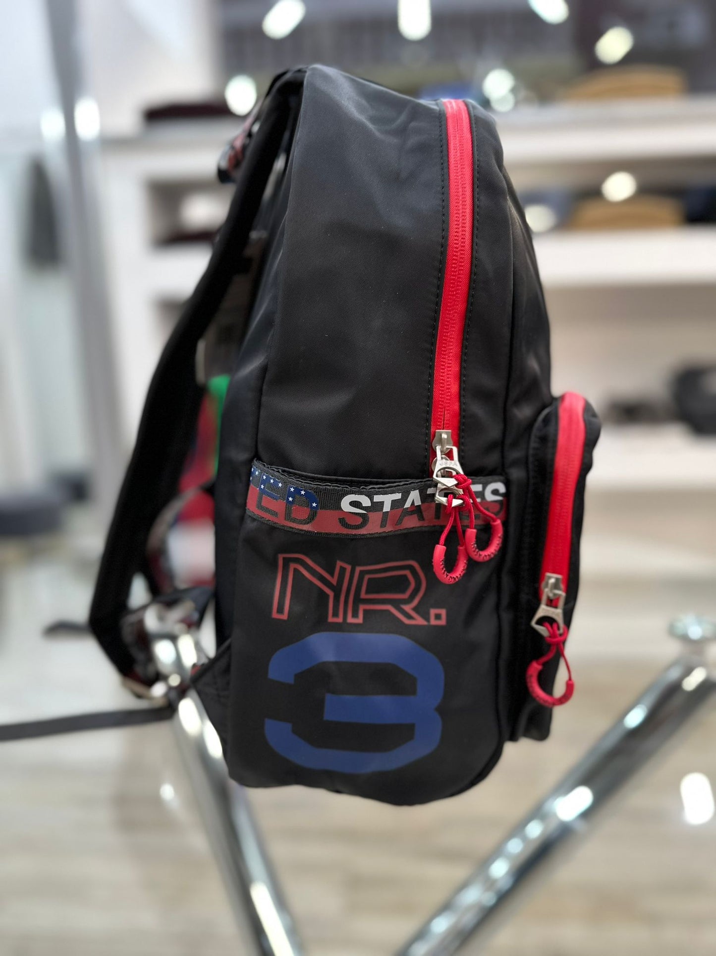 ZAINO 55679 BLACK RED