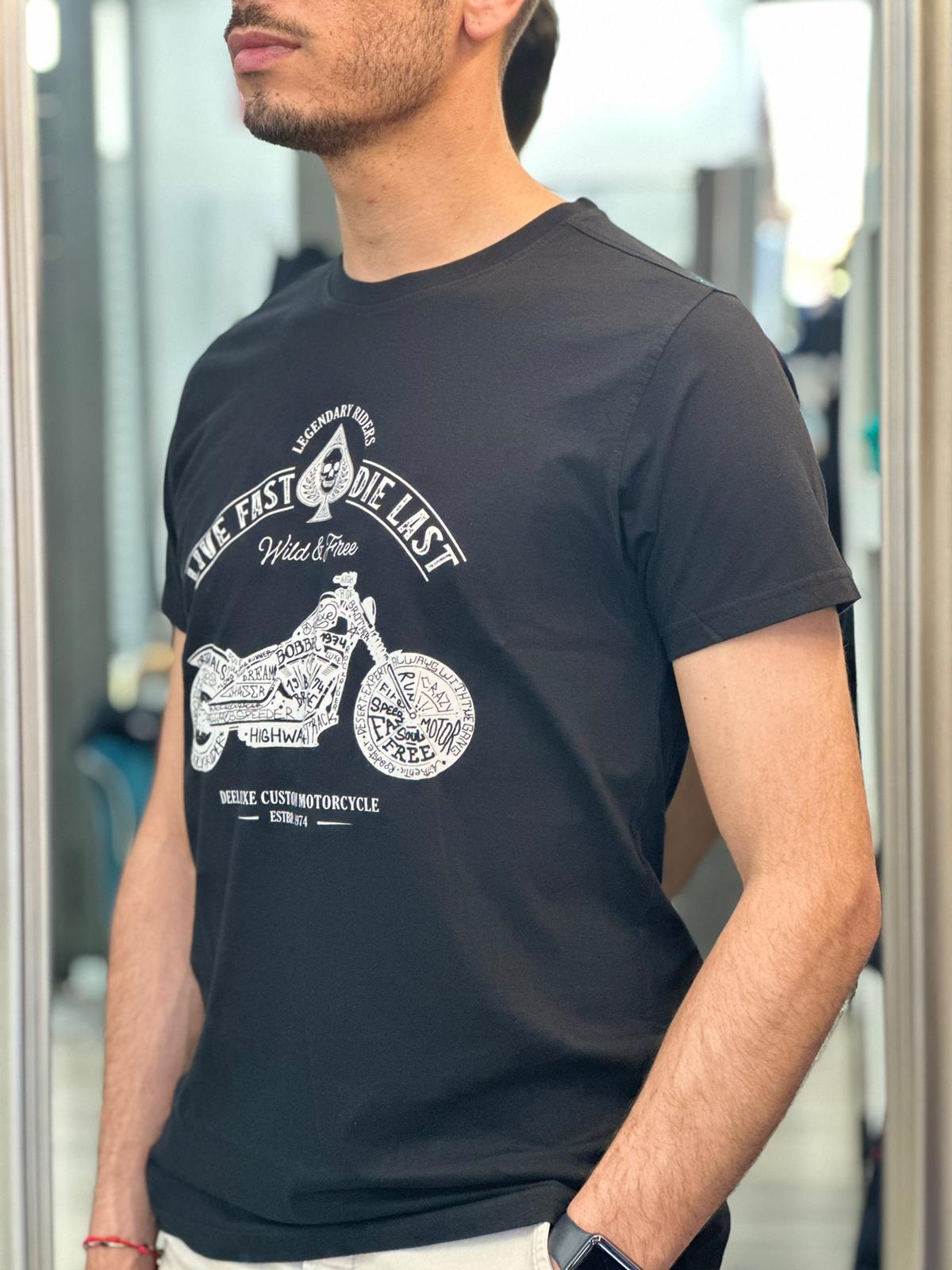 T-SHIRT PARK BLACK