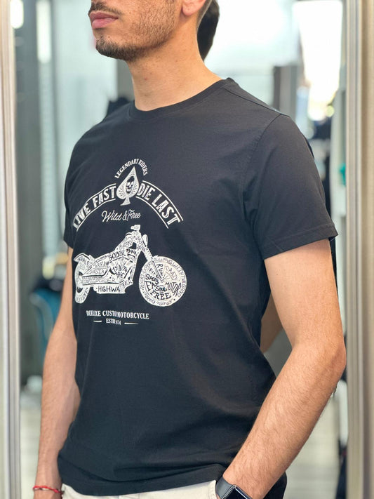 T-SHIRT PARK BLACK
