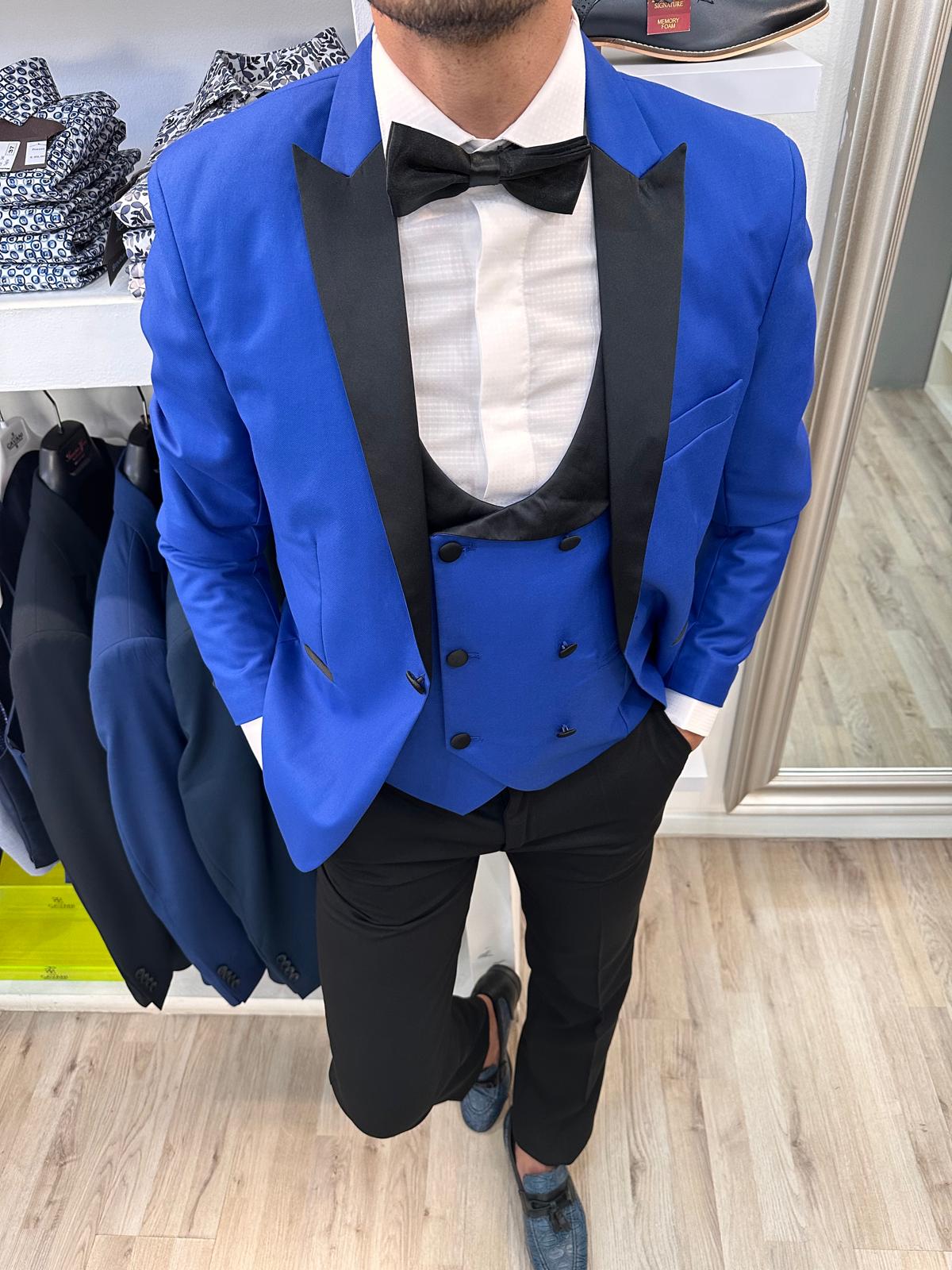 ABITO SPOSO 251 BLU ELETTRIC