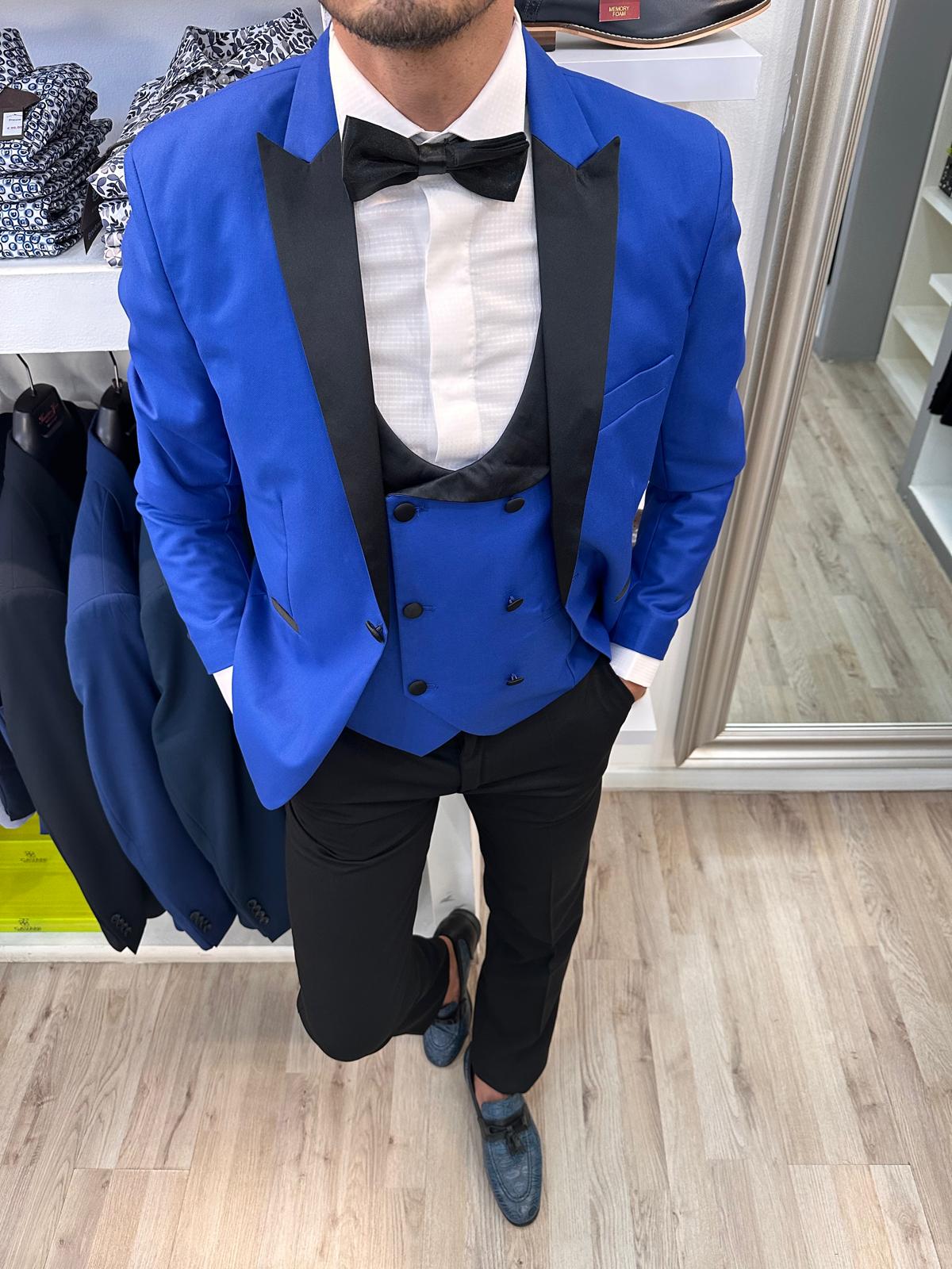 ABITO SPOSO 251 BLU ELETTRIC
