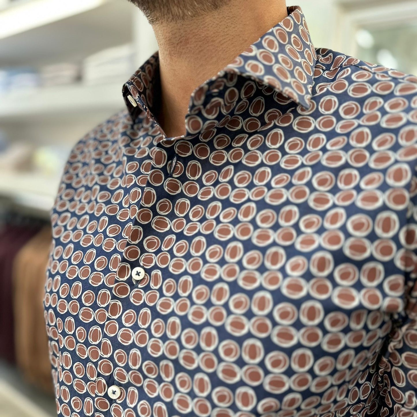 CAMICIA SLIM387D121323 FANTASIA