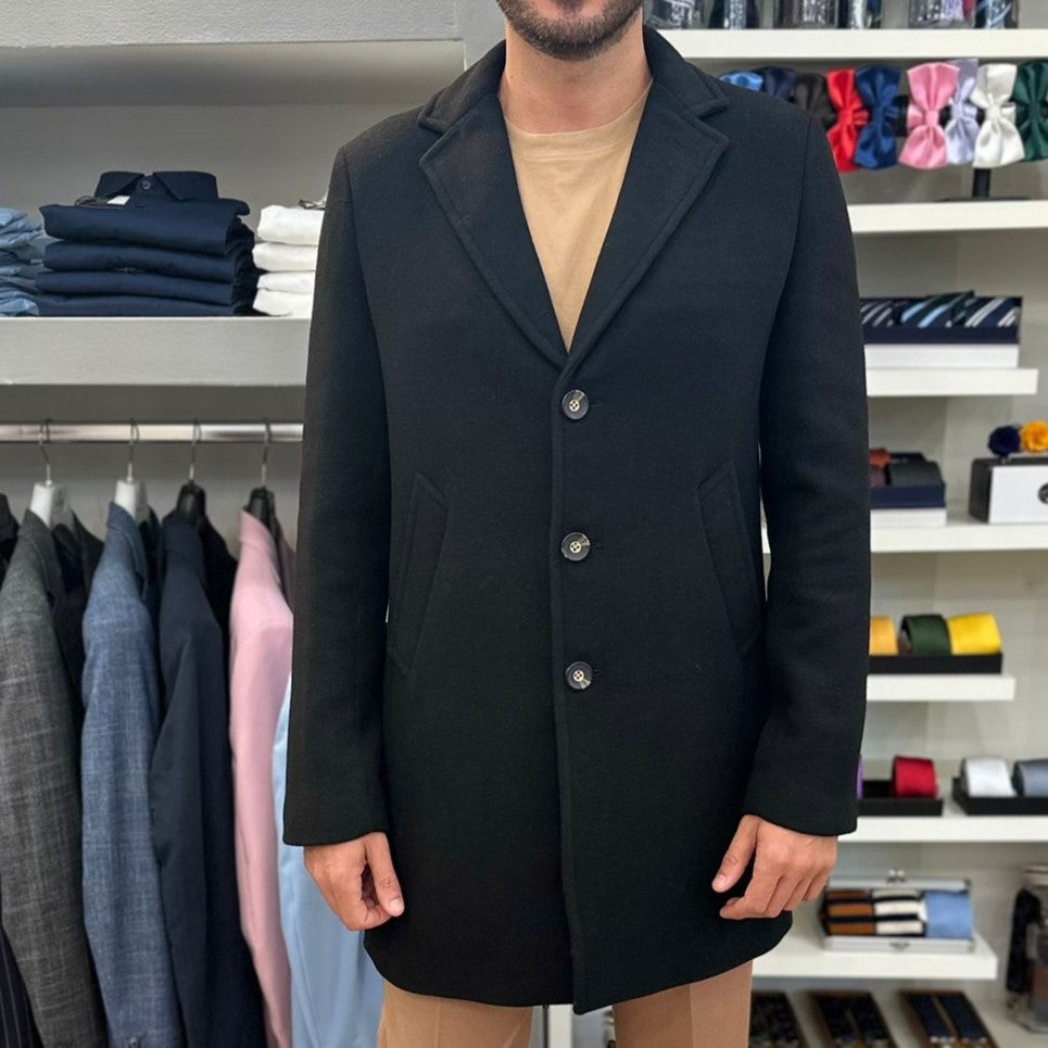 CAPPOTTO MOD.B TES3 02 BLACK
